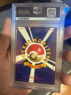 Gengar Pokemon 1999 Vending Masaki Promo Japanese 094 PSA 8, NEW CERT, *Swirl* - Image 2