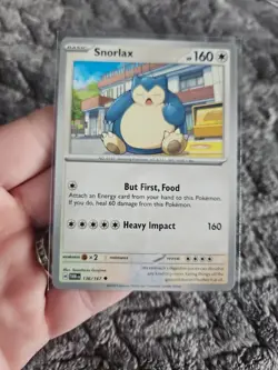 Snorlax 136/167 (Uncommon) Scarlet & Violet Twilight Masquerade Pokemon TCG - Image 1