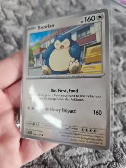 Snorlax 136/167 (Uncommon) Scarlet & Violet Twilight Masquerade Pokemon TCG - Image 2