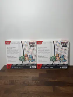 LOT OF 2 - Pokemon TCG Scarlet & Violet 151 Poster Collection Box 3 Packs - Image 2