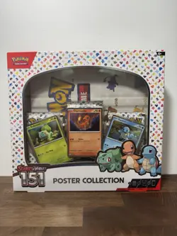 LOT OF 2 - Pokemon TCG Scarlet & Violet 151 Poster Collection Box 3 Packs - Image 4