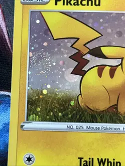 Pikachu SWSH039 Cosmos Holo Pokemon TCG Black Star Promo 🌀 SWIRL ⚡LP - Image 2