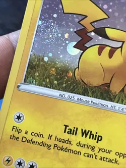 Pikachu SWSH039 Cosmos Holo Pokemon TCG Black Star Promo 🌀 SWIRL ⚡LP - Image 3