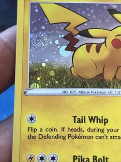 Pikachu SWSH039 Cosmos Holo Pokemon TCG Black Star Promo 🌀 SWIRL ⚡LP - Image 4