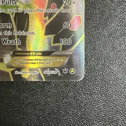 Zygarde EX Full Art 54a/124 Pokemon TCG XY Fates Collide 2017 Damaged - Image 4