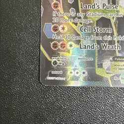 Zygarde EX Full Art 54a/124 Pokemon TCG XY Fates Collide 2017 Damaged - Image 5