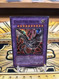Yugioh Cyber End Drache STON-DESE1 Super Rare - Image 1