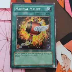 Magical Mallet Unl Ed Super Rare DP2-EN024 Yu-Gi-Oh! HP - Image 1