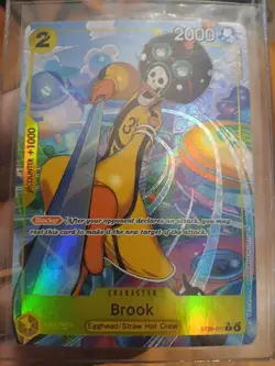 ST29-011 Brook Full Art Starter Deck 29 Egghead One Piece TCG NM English AA Foil - Image 1