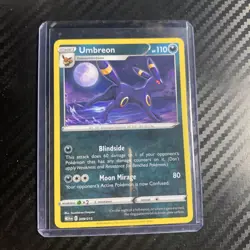 Pokemon Umbreon Promo Card 009/015 2025 McDonalds Dragon Discovery - Image 1