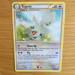 TOGETIC 39/90 POKEMON CARD (UNDAUNTED SET) - Image 1