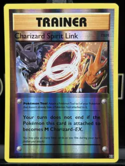 Charizard Spirit Link 75/108 2016 Evolutions Pokemon Card Reverse Holo - LP - Image 3