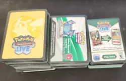 Pokemon TCG 300+ Code Cards Bulk Lot Unused Codes scarlet&violet & sword&shield - Image 1