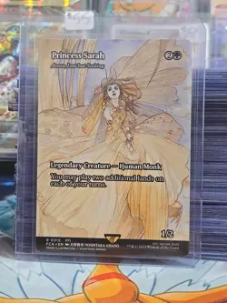 Princess Sarah Azusa Lost But Seeking Nonfoil Showcase Card #0015 MTG LP - Image 1