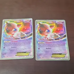 Mew 46/124 2014 World Championships Pokemon TCG Cards x2 Holo English - Image 1