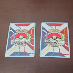 Mew 46/124 2014 World Championships Pokemon TCG Cards x2 Holo English - Image 2