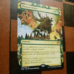 Mtg Natural Order NM/M Strixhaven Mystical Archives Rare Tutor Magic Card - Image 3