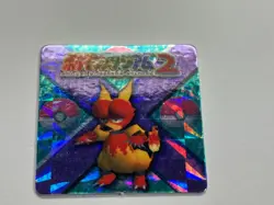 Pokemon Magmar Mini Card Stadium 2 GB Pocket Prism Holo vintage Near Mint - Image 3