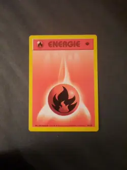 Pokemon Card Fire Energy Base Set 1st Edition 98/102 German TCG 1999 - Image 3