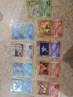 Pokemon Cards Japanese Lot Of 9 - Image 1
