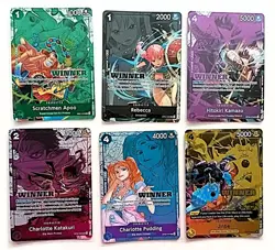 One Piece - Tournament Kit - 6 Card Winner's Bundle - Image 1