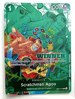 One Piece - Tournament Kit - 6 Card Winner's Bundle - Image 2