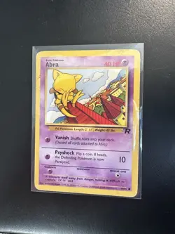 Pokemon TCG Abra Team Rocket, Card 49/82, Regular HP - Image 1