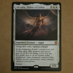Magic: The Gathering Akroma, Vision of Ixidor Commander Legends Mythic 002/361 - Image 1