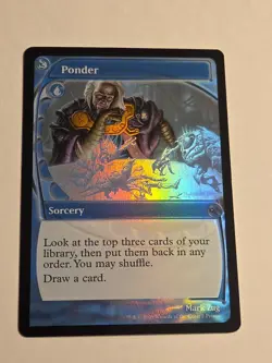Ponder FOIL X1 Future Sight PROMO MFP MTG MagicFest - Image 1