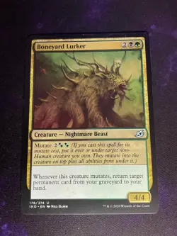 MTG * Boneyard Lurker Ikoria: Lair of Behemoths * 1X. * NM - Image 1