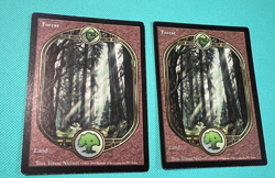2x Forest - Unglued - MTG - Magic the Gathering - Image 1