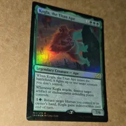 Magic: The Gathering Kogla, the Titan Ape Ikoria Rare Foil Promo Green 162/274 - Image 3