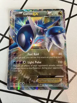 Latios EX XY72 Pokemon Card - Image 1