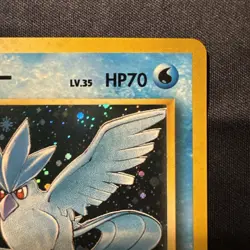 Articuno Holo RARE SWIRL - Pokemon Mystery Fossils #144 - Japanese Vintage 1997 - Image 4