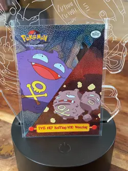 TV13 #109 Koffing/#110 Weezing Holo Foil - HP - 1999Pokemon Topps TV Animation - Image 1