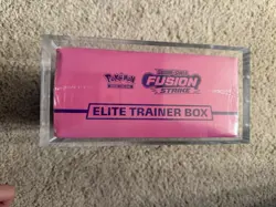 Brand New Pokemon Fusion Strike Elite Trainer Box Factory Sealed w/ Acrylic Case - Image 2