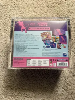 Brand New Pokemon Fusion Strike Elite Trainer Box Factory Sealed w/ Acrylic Case - Image 5