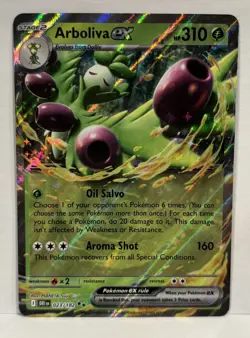 Arboliva Ex 23/182 Destined Rivals Near Mint Pokemon - Image 1