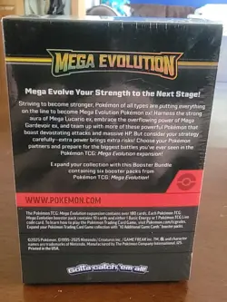 Pokemon TCG: Mega Evolution Factory Sealed Booster Bundle Box 6 Packs - Image 2
