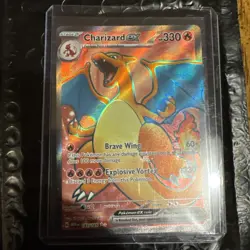 Pokemon TCG Charizard EX Full Art 183/165 Pokemon 151 NM Condition *MAKE OFFERS* - Image 1