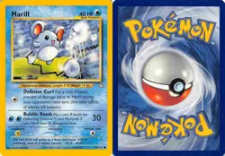 Marill 66/111 Common Neo Genesis Pokemon LP - Image 3
