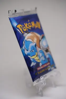 Pokemon TCG Base Set Booster Pack Blastoise Art Potential Shadowless Sealed - Image 4