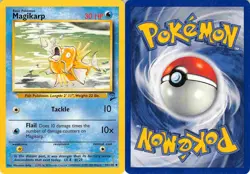Magikarp 50/130 Uncommon Base Set 2 Pokemon LP - Image 3