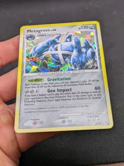 Pokemon TCG Metagross Supreme Victors 7/147 Cracked Ice Holo Rare NM - Image 3