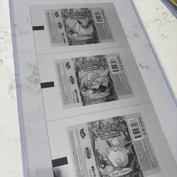 Pokemon Jungle Booster Pack Uncut Foil Australia Colourless End Roll - Image 1