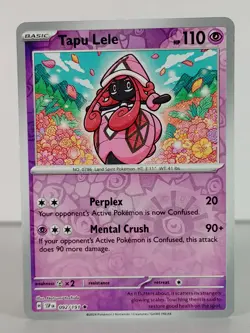 Tapu Lele - Surging Sparks - 092/191 - singles - Pokemon TCG - Reverse Holo Rare - Image 1