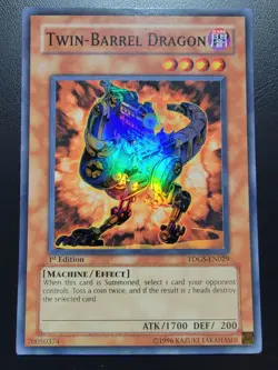 Twin-Barrel Dragon TDGS-EN029 The Duelist Genesis 1st Edition - Image 1