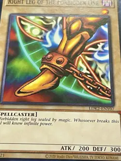 Exodia Full 5 Piece Set | LDK2 + Exodia, The Legendary Defender | YuGiOh! - Image 2