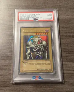 Yu-Gi-Oh! Summoned Skull MRD-003 1st Edition PSA 9 Ultra Rare - Image 1