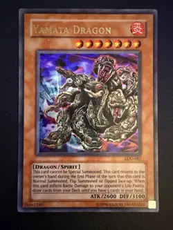 1x Yugioh Yamata Dragon Unlimited LOD-067 HP - Image 1